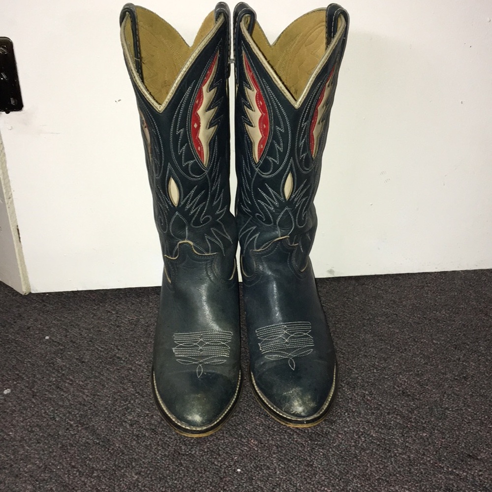 acme retro cowboy boots!